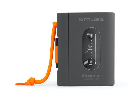 Baladeur cassette portable Muse M-132 WM Gris et orange