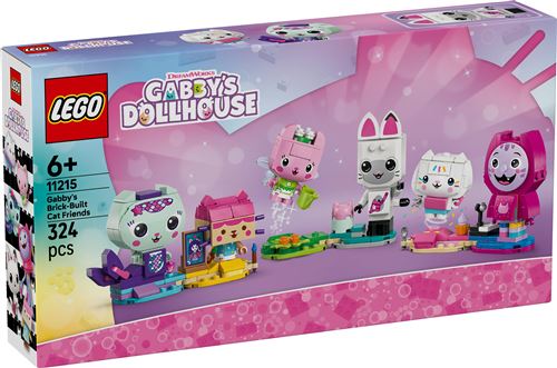 LEGO® Gabby' Dollhouse 11215 Les Gabbychats en briques