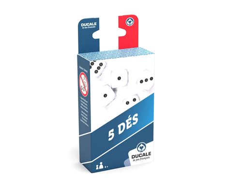 Jeu Classique Cartamundi 107115101cartamundi – Ducale, Set De 5 Dés 18mm