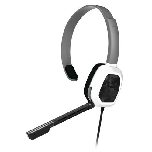 Pdp Blanc Micro-Casque Afterglow Lvl 1 Pour Xbox One