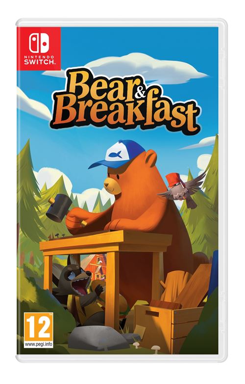 Pochette avant du jeu Bear and Breakfast Nintendo Switch