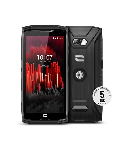 Smartphone Crosscall Core-X5 5.45 Double nano SIM 64 Go Noir