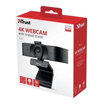 Webcam 4K UHD Trust Teza Noir