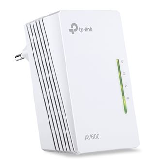 CPL TP-Link AV600 Powerline Blanc et gris + WiFi N Reconditionné