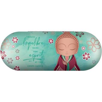 Etui à lunettes Little Buddha Equilibre Vert