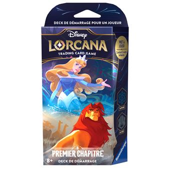 Carte à collectionner Ravensburger Disney Lorcana Starter Saphir Acier