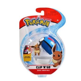 Pokemon - Clip 'n' Go - 5 cm - conception assortie