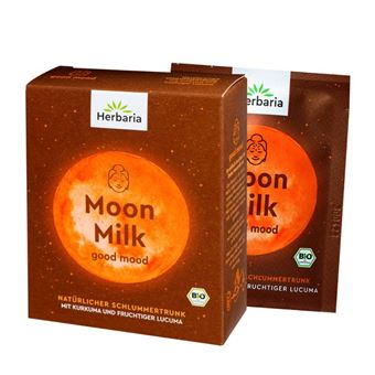 Épicerie sucrée Herbaria 5 Sachets Moon Milk Good Mood