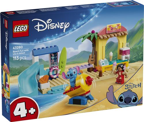 LEGO Disney Classic Jeux de plage avec Lilo et Stitch 43280