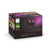 Kit de 3 Spots extérieur Philips Hue Lily Anthracite 8W