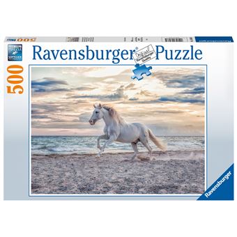 Puzzle 500 pièces Ravensburger Cheval sur la plage