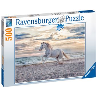 Puzzle 500 pièces Ravensburger Cheval sur la plage