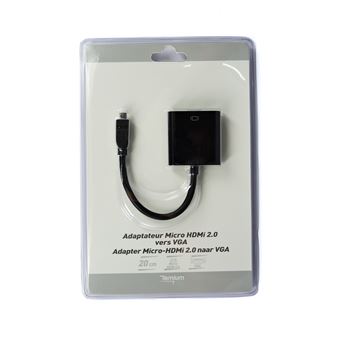 Adaptateur Temium HDMI Mâle vers VGA Femelle