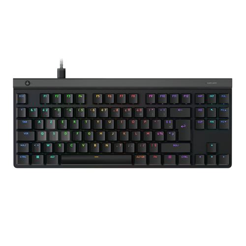 Clavier gaming filaire Azerty Logitech G515 RAPID TKL Noir