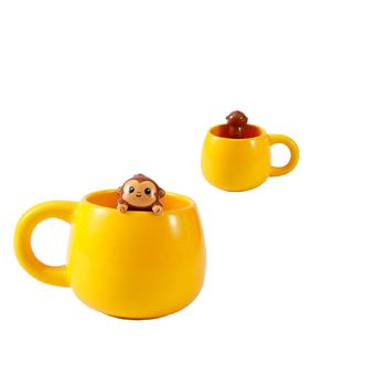 ITOTAL TASSE EN CÉRAMIQUE CHARM SINGE