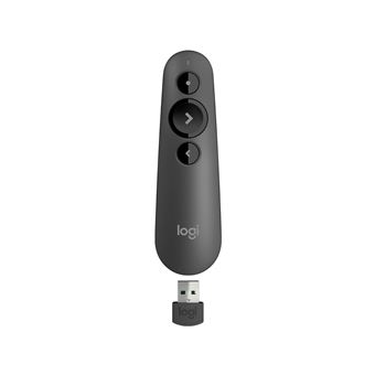 Logitech R500s - Télécommande de présentation - 3 boutons - graphite - 1