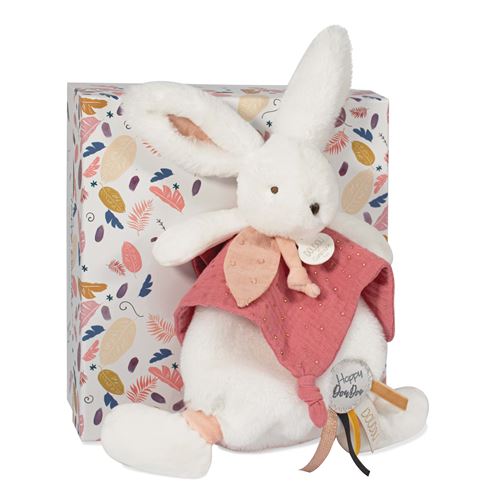 Doudou pompon Doudou et Compagnie Happy Wild Naturel - vue 3