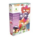 Kit créatif Au Sycomore Artissimo 6 Masques à gratter et à décorer
