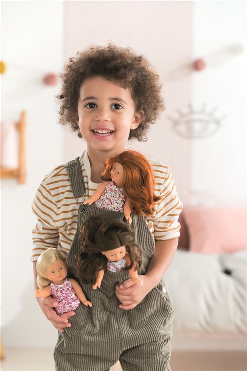 Poupée Corolle Mini Corolline Rosy – 20 Cm, Corps Doux Vanillé, Cheveux Blonds – Dès 3 Ans
