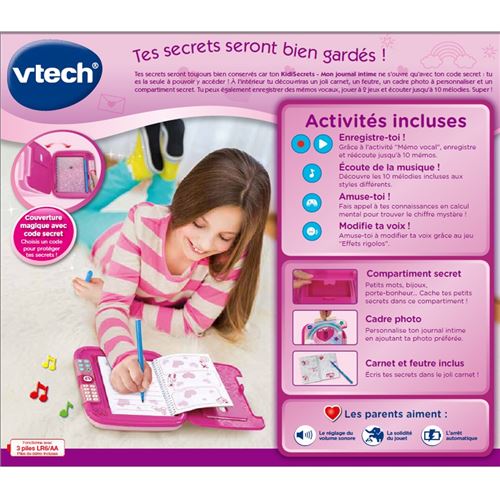 Vtech - KIDITRONICS - Journal intime pour enfant KidiSecrets