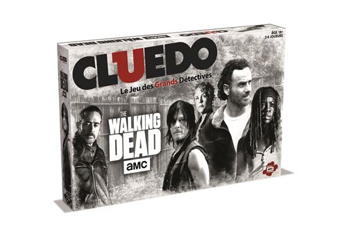 Jeu de société Cluedo The Walking Dead AMC TV Winning Moves