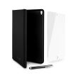 Starter Pack Etui Folio Urban Factory Noir + Protection d'écran en verre trempé + Stylet 0.8 mm pour Apple iPad 10.2" 2019