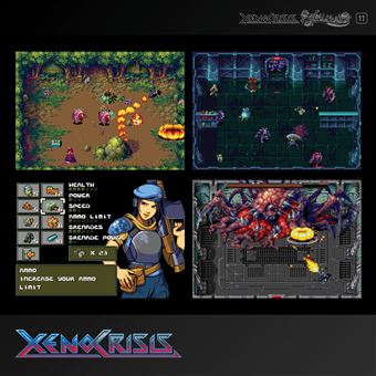 Cartouche Evercade Dual Game Xeno Crisis et Tanglewood