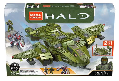 Jeu de construction Mega Bloks Mega Construx Pélican Halo Vert