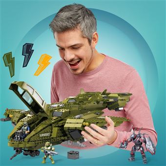 Jeu de construction Mega Bloks Mega Construx Pélican Halo Vert