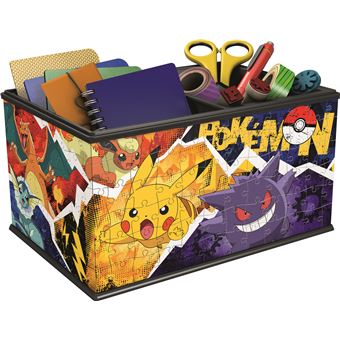 Puzzle 3D Ravensburger Boîte de rangement Pokémon 216 pièces