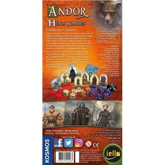 Jeu de stratégie Iello Andor Héros Sombres