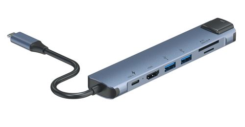 Hub USB 7 en 1 Accsup - vue 2