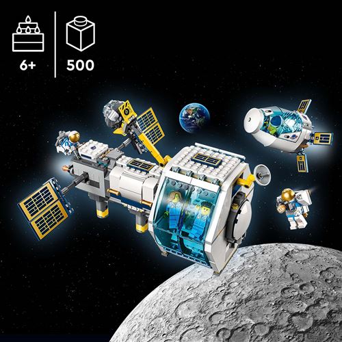 LEGO City Space Lunar Space Station 60349 6379674 - Best Buy