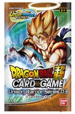 Jeu de cartes Bandai Dragon Ball Z JCC Pack Unison Warrior 3 Modèle aléatoire