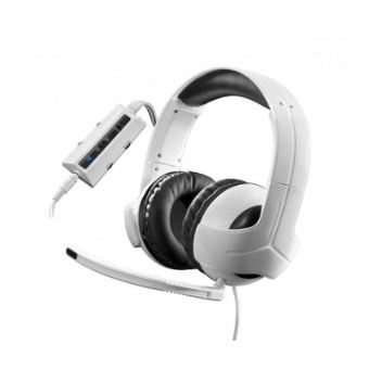 Casque Gaming BigBen Plantronics RIG 400HS Blanc pour PS4