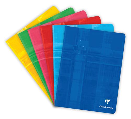 Clairefontaine Cahier piqué Metric 17 x 22 cm Petits carreaux 5x5 96 pages - vue 2