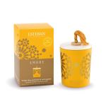 Bougie décorative parfumée Esteban Ambre
