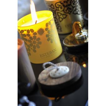 Bougie décorative parfumée Esteban Ambre