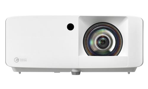 Optoma UHZ35ST - Projecteur DLP - laser - portable - 3D - 3500 lumens - 3840 x 2160 - 16:9 - 4K - blanc
