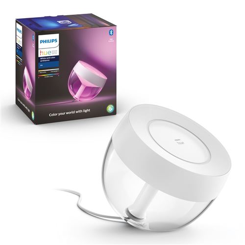 Lampe de table Philips Hue Iris Blanc