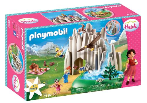 Playmobil Heidi 70254 Heidi Peter et Clara Au Lac De Cristal