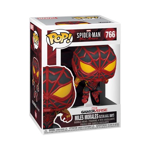 Figurine Funko Pop Marvel Spider-Man Gamerverse Miles Morales Strike Suit État correct - Funko reconditionné disponible sur Fnac