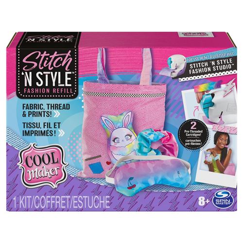 5€33 sur Kit créatif Cool Maker Recharges Stitch 'N Style Fashion