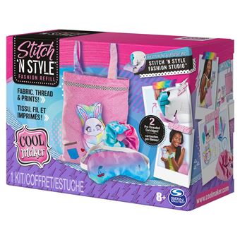 Kit créatif Cool Maker Recharges Stitch 'N Style Fashion Studio