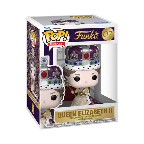 Figurine Funko Pop Royals Queen Elizabeth II - vue 1