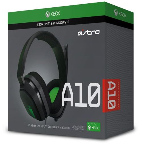 Micro-casque Gaming Astro A10 Gris et vert pour Xbox One - Casque pour  console - Achat & prix