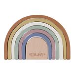 Jouet empilable Baby to Love LD Arc-en-ciel à empiler Vintage