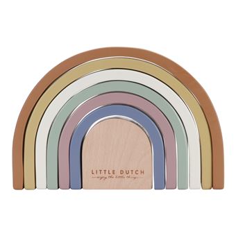 Jouet empilable Baby to Love LD Arc-en-ciel à empiler Vintage