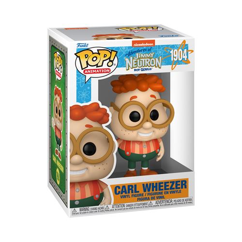 Funk Figurine Funko Pop Animation Jimmy Neutron Carl Wheezer