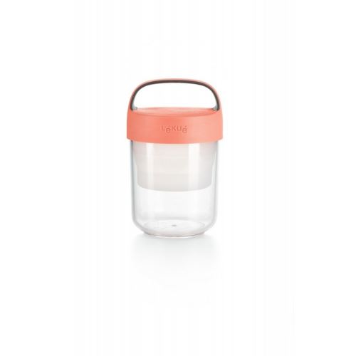 Boite repas Jar to go 400 ml Lékué Rose